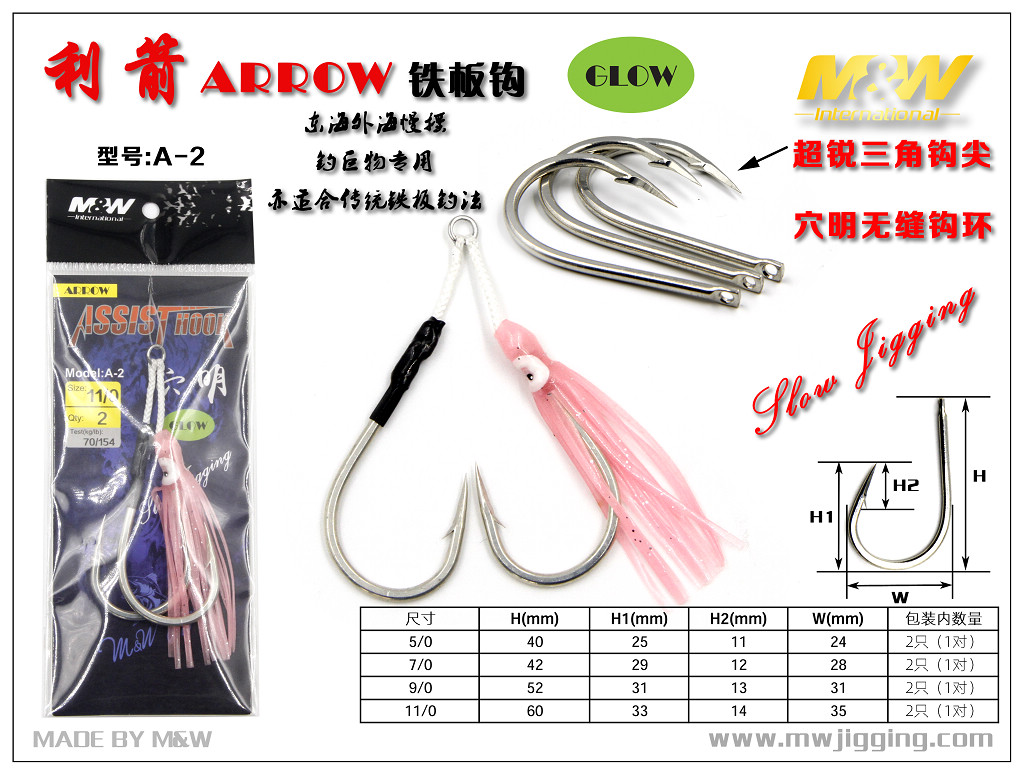 利箭ARROW铁板钩（A-2)