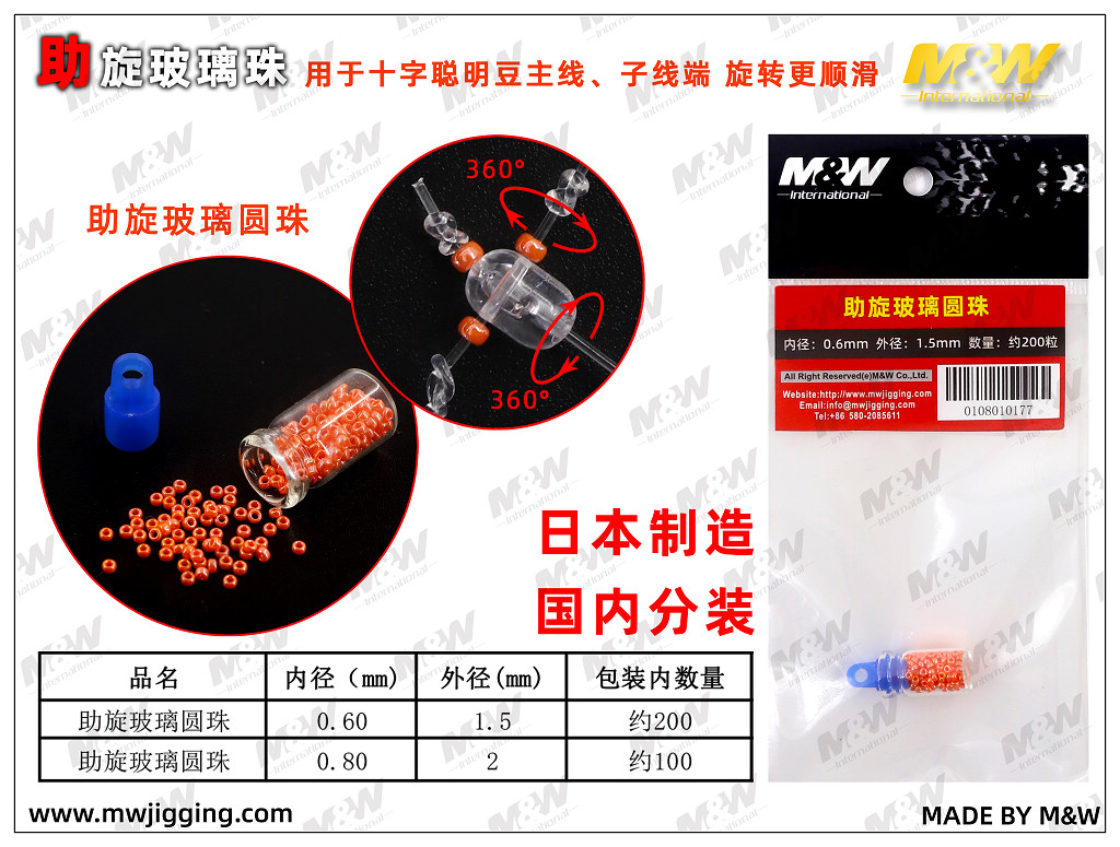 助旋玻璃珠