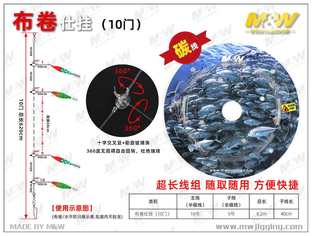 布卷仕挂（10门）