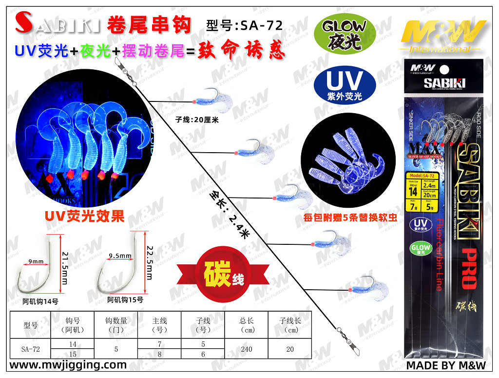 卷尾串钩（SA-72）